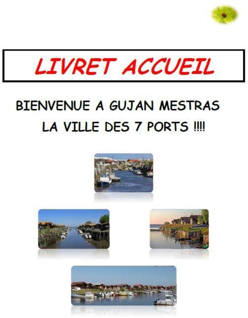 Villa Climatisée et Wifi Gujan à 5 mn du Bassin d'Arcachon Extérieur photo